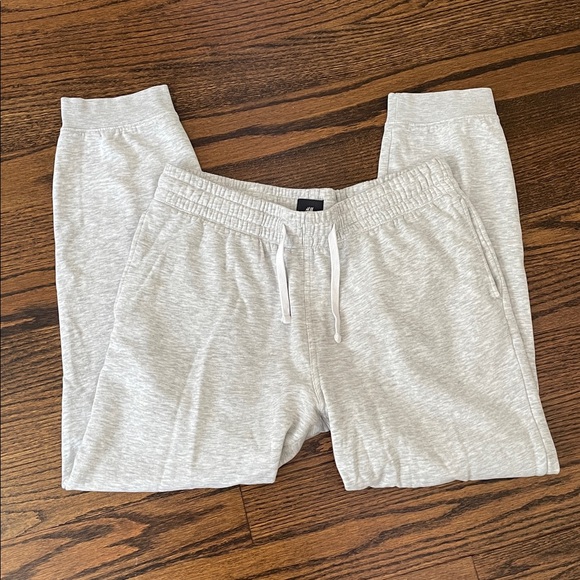 H&M Light Gray Mens Joggers - Picture 5 of 6